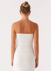 Blakely Tube Top - Ivory