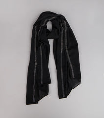 Starry Night Rhinestone Trim Scarf