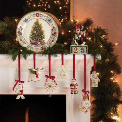 2025 Snowman With Christmas Lights Ornament